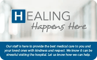 Healing Happens here logo