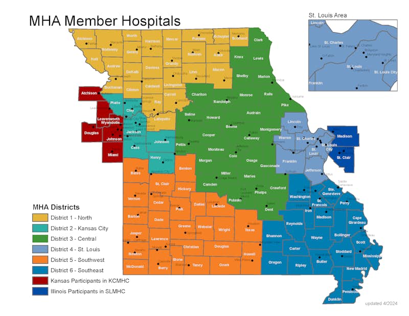 MHA District Hospitals graphic